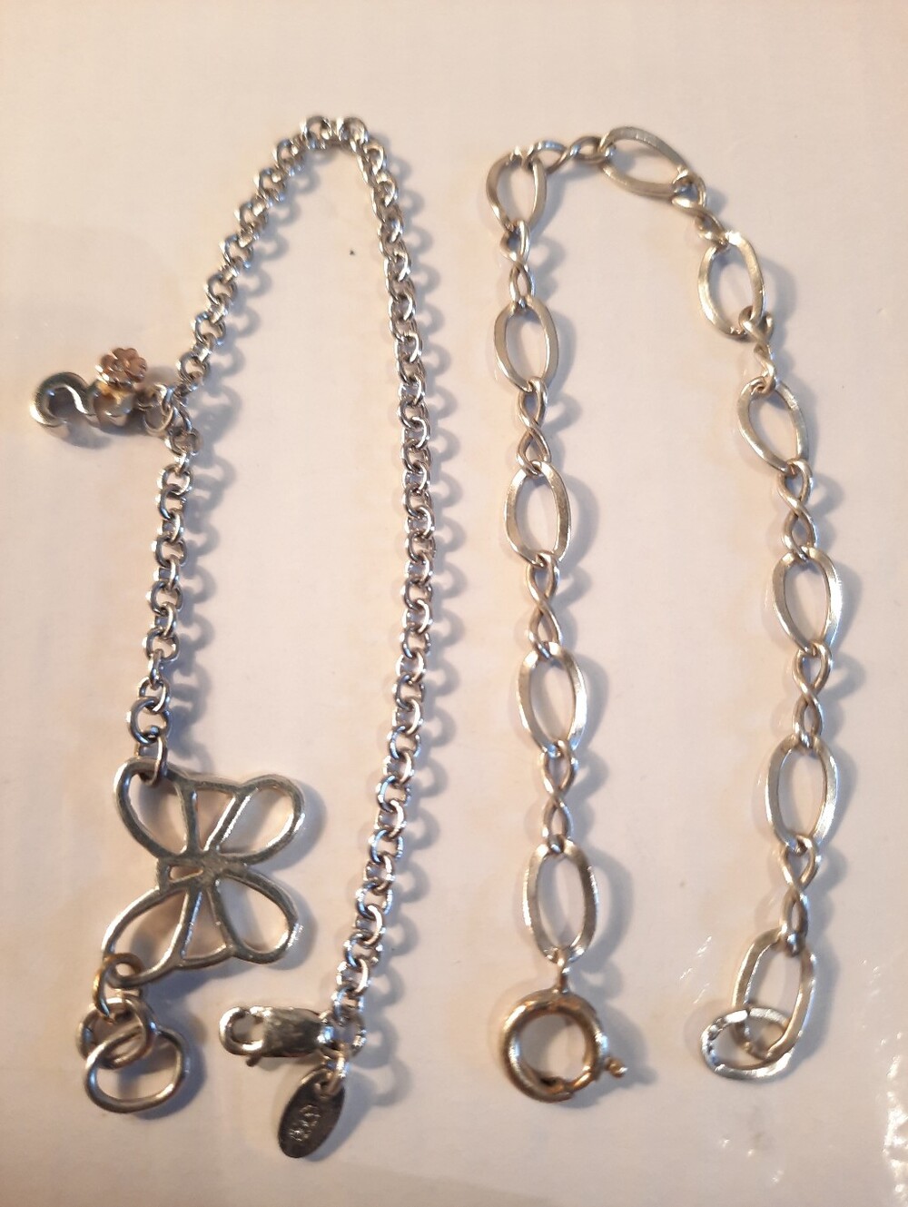 Gold And Sterling Silver 925 Bracelets